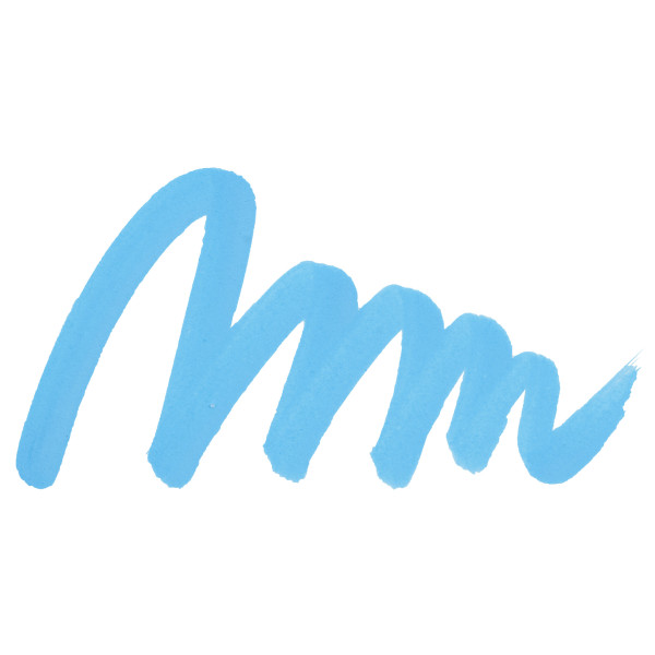 Marqueur POSCA - Bleu clair - Pointe brush - PC5BR - Tous supports
