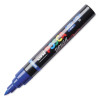 photo-Marqueur POSCA - Bleu foncé - Pointe brush - PC5BR - Tous supports