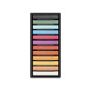Pastels souple - 12 bâtons - Couleurs métalliques - Scolaire - Coloriage - Milan