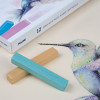 Pastels souple - 12 bâtons - Couleurs métalliques - Scolaire - Coloriage - Milan