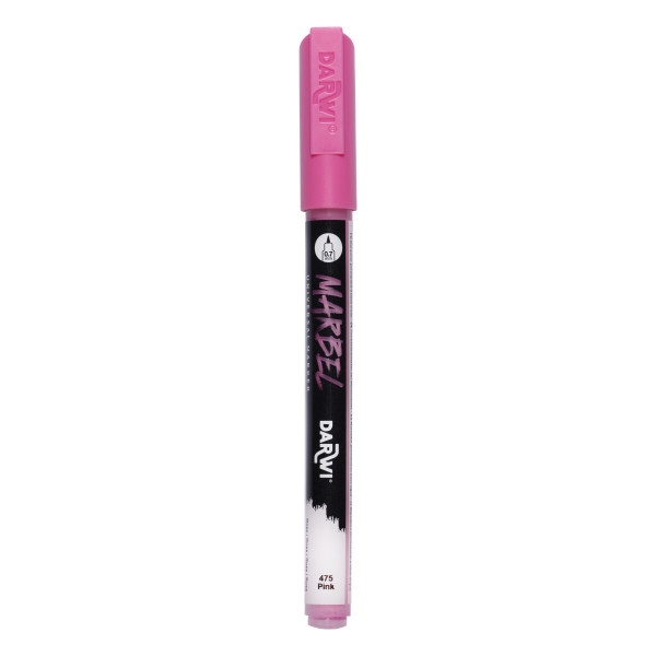 photo-Marqueur - Peinture acrylique - Rose - Permanent - Pointe 0,7mm - Marbel - Darwi