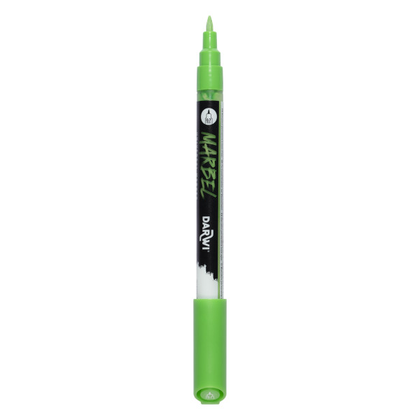Marqueur - Peinture acrylique - Vert prairie - Permanent - Pointe 0,7mm - Marbel - Darwi