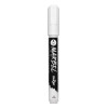 photo-Marqueur - Peinture acrylique - Blanc - Permanent - Pointe ronde 4mm - Marbel - Darwi