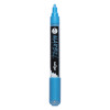 Marqueur - Peinture acrylique - Bleu - Permanent - Pointe ronde 1mm - Marbel - Darwi