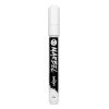 photo-Marqueur - Peinture acrylique - Blanc - Permanent - Pointe biseautée 6mm - Marbel - Darwi