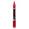 Marqueur - Peinture acrylique - Rouge - Permanent - Pointe biseautée 6mm - Marbel - Darwi