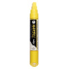 Marqueur - Peinture acrylique - Jaune - Permanent - Pointe rectangulaire 15mm - Marbel - Darwi