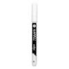 photo-Marqueur - Peinture acrylique - Blanc - Permanent - Pointe fine 2mm - Marbel - Darwi