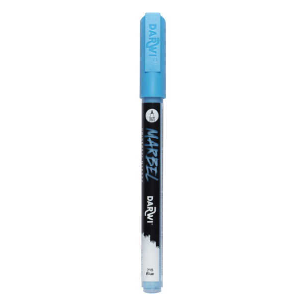 photo-Marqueur - Peinture acrylique - Bleu - Permanent - Pointe 0,7mm - Marbel - Darwi