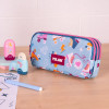 Trousse - 3 compartiments - Scolaire - Rectangulaire - 22x11x6,5cm - Milan