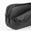 Trousse - 3 compartiments - Noir - Scolaire - Rectangulaire - 22x11x6,5 - Milan