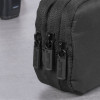 Trousse - 3 compartiments - Noir - Scolaire - Rectangulaire - 22x11x6,5 - Milan