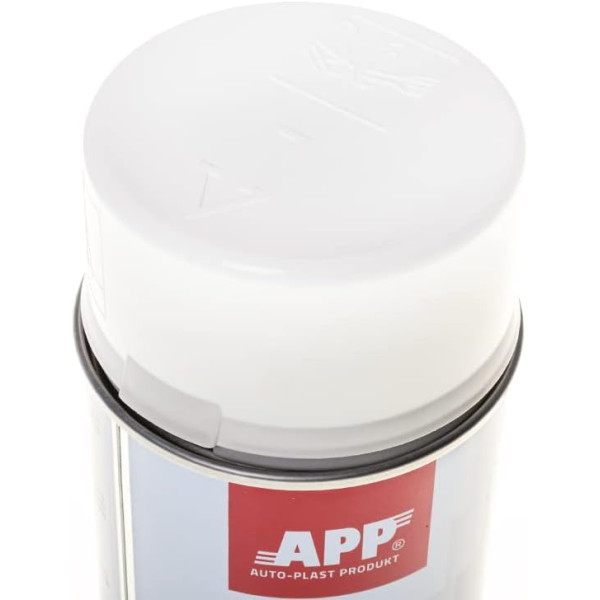 Bombe de peinture - Blanc - Brillant - Acrylique - Toutes surfaces - APP Rally 500ml