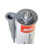 Colle - Mastic - Polyuréthane - Gris - Etanche - Carrosserie voiture - APP - 310ml