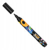 photo-Marqueur - Noir - Peinture à base d'eau - Pointe ogive - Tous supports - BIC Intensity