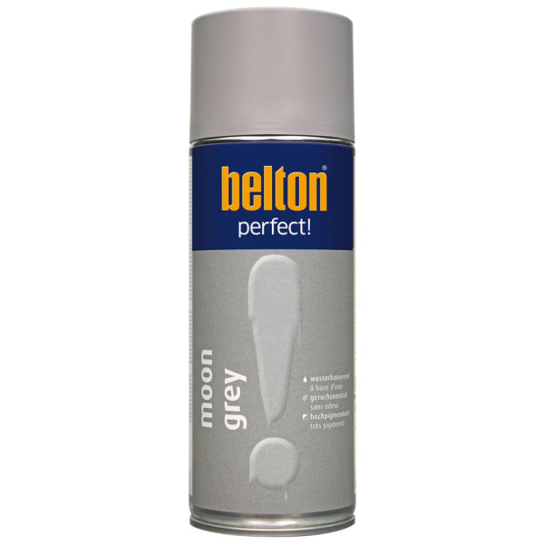 Photo - Bombe de peinture - Gris lune - Tous supports - Belton Perfect! - 400ml