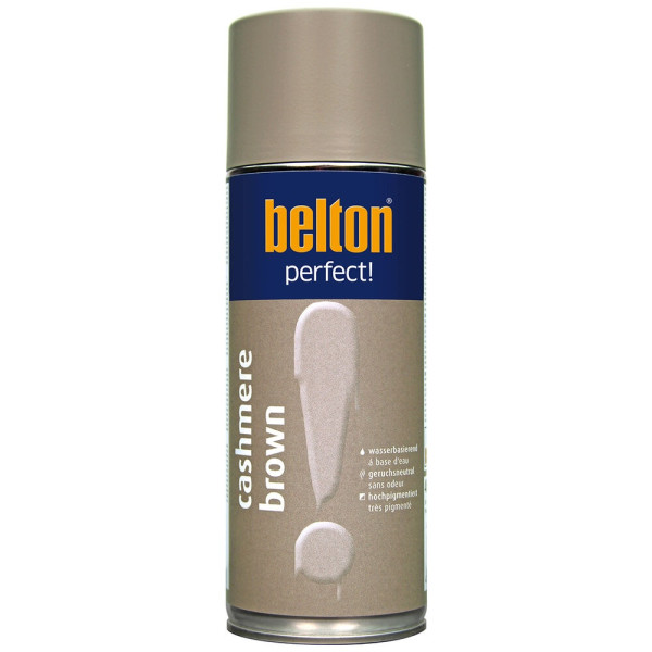 photo - Bombe de peinture - Cachemire marron - Tous supports - Belton Perfect! - 400ml