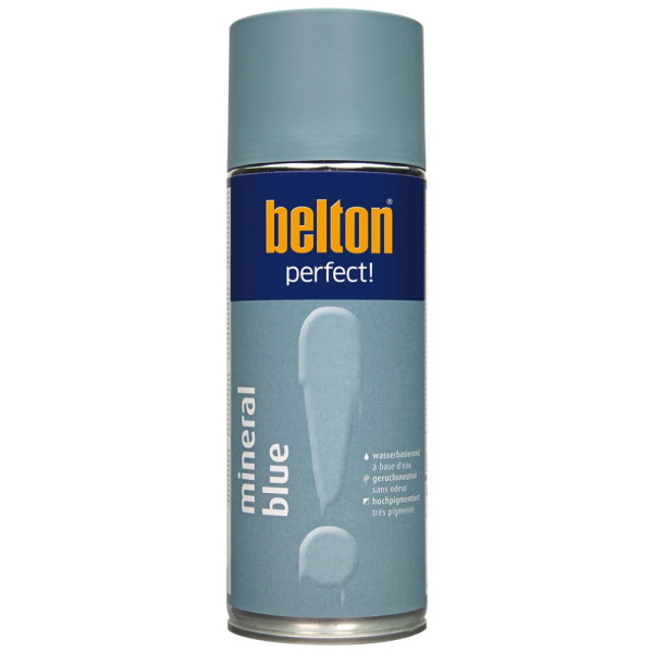 photo - Bombe de peinture - Bleu minéral - Tous supports - Belton Perfect! - 400ml