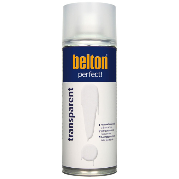 photo - Bombe de peinture - Transparent - Tous supports - Belton Perfect! - 400ml