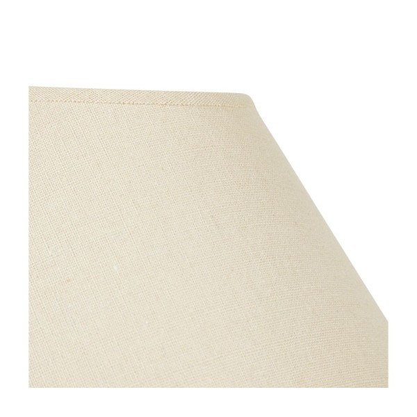 Abat-jour - Rond - Beige - Pour lampe - Base 30 cm - Culot E27 avec réducteur