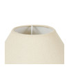 Abat-jour - Rond - Beige - Pour lampe - Base 30 cm - Culot E27 avec réducteur