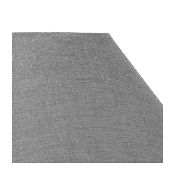 Abat-jour - Rond - Gris clair - Pour lampe - Base 35 cm - Culot E27 avec réducteur