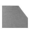 Abat-jour - Rond - Gris clair - Pour lampe - Base 35 cm - Culot E27 avec réducteur