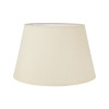photo - Abat-jour - Rond - Beige - Pour lampe - Base 35 cm - Culot E27 avec réducteur