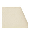 Abat-jour - Carré - Beige - Pour lampe - Base 27 cm - Culot E27 avec réducteur