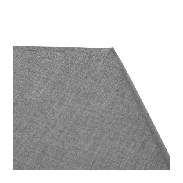 Abat-jour - Carré - Gris clair - Pour lampe - Base 32,5 cm - Culot E27 avec réducteur