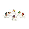 Jeu - Enfant - Cycliste - Plastique - 6 figurines