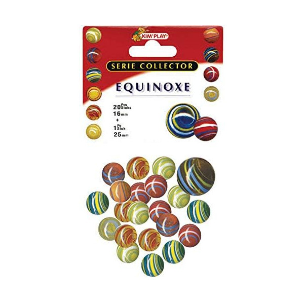 photo - Billes - Filet de 20 billes + 1 calot - Equinoxe - Jeu - Enfant