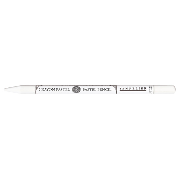 photo-Crayon pastel - Blanc intense - 527 - Sans bois - Sennelier
