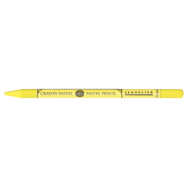 photo-Crayon pastel - Jaune citron - 600 - Sans bois - Sennelier