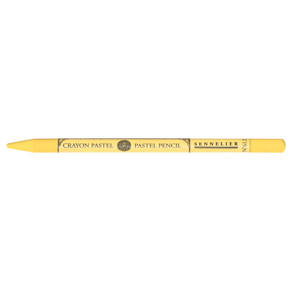 photo*Crayon pastel - Ton jaune de cadmium foncé - 612 - Sans bois - Sennelier