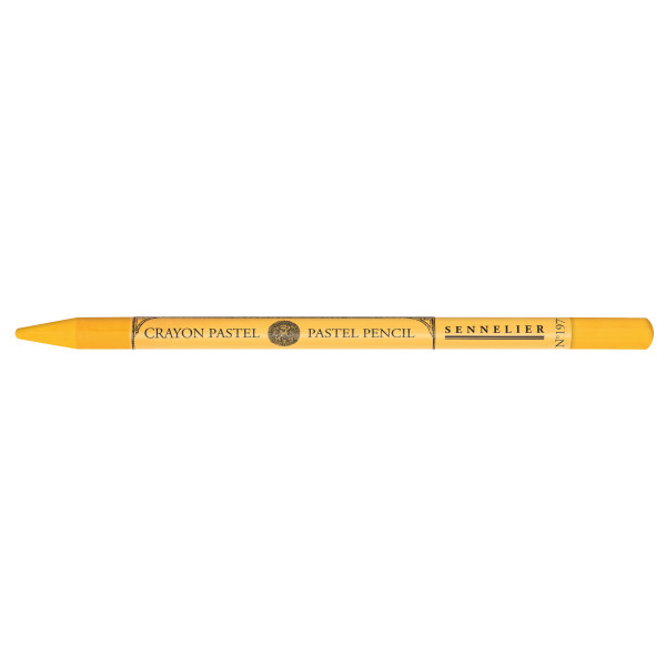 photo-Crayon pastel - Ton jaune de cadmium orange - 197 - Sans bois - Sennelier