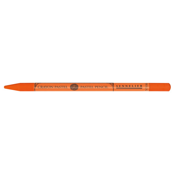 photo-Crayon pastel - Orange capucine - 930 - Sans bois - Sennelier