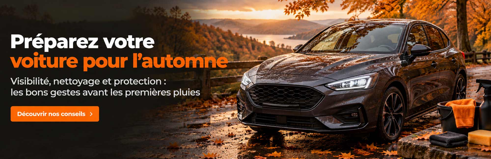 préparez votre voiture pour l'automne