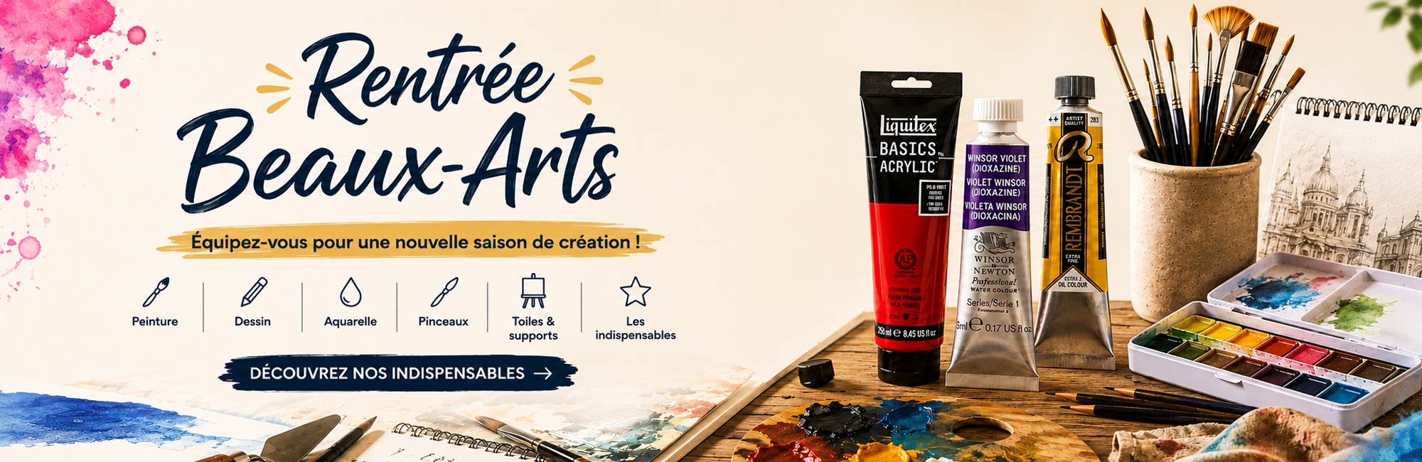 rentrée des beaux arts