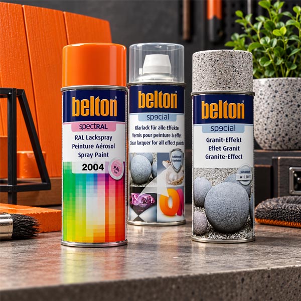 bombe de peinture belton