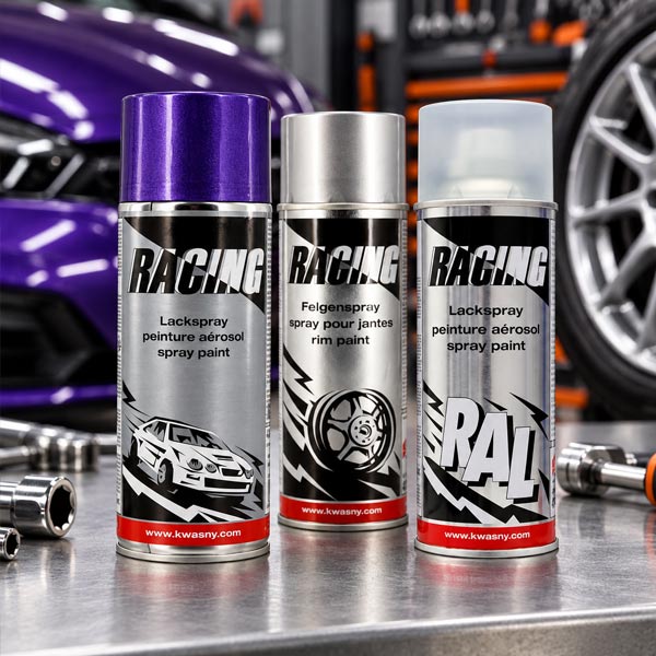 bombe de peinture racing carrosserie