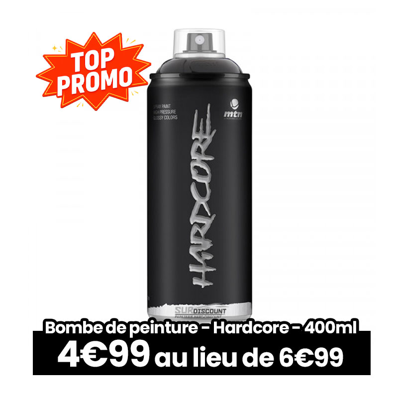 bombe de peinture hardcore