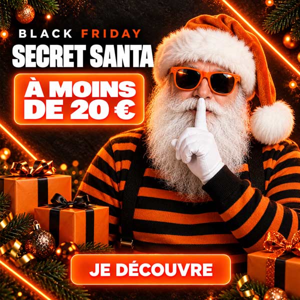 cadeaux secret santa à moins de 20€