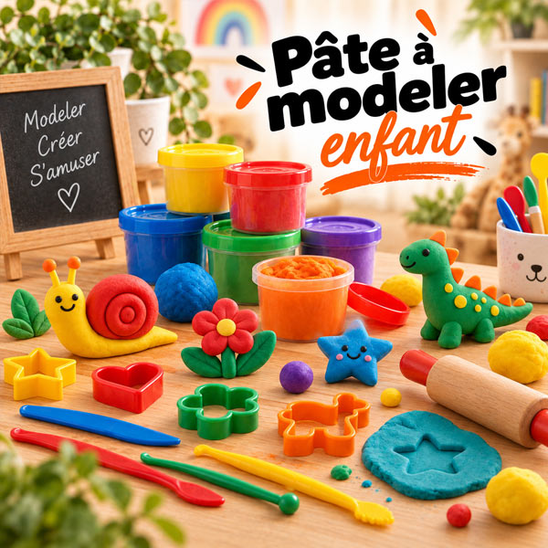 pate à modeler pour enfant