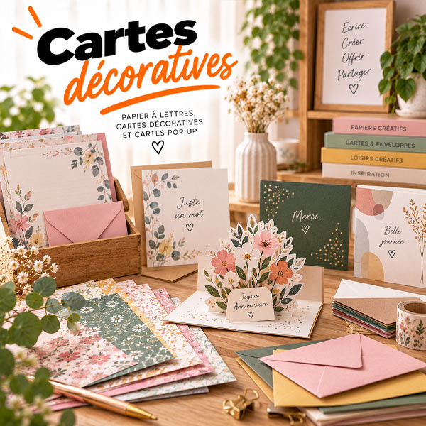 Cartes postales et décoratives