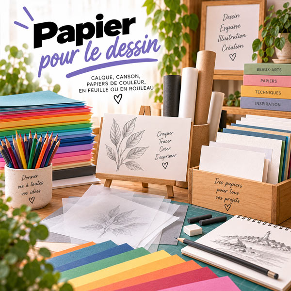 Papier pour le dessin