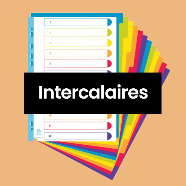 Intercalaires exacompta