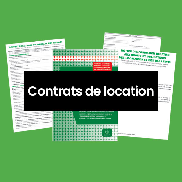 Contrats de location exacompta